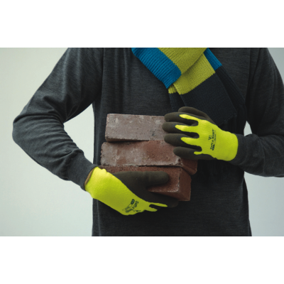 Towa Thermal Soft and Tough TOW375 Lemon Yellow Gardening Gloves 